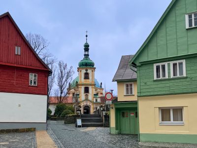 Stadt Böhmisch Kamnitz (Česká Kamenice, Tschechien)