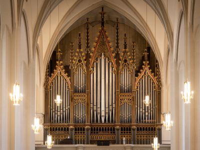 Jehmlich-Orgel in der St. Aegidien-Kirche Oschatz