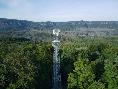 Jonsdorfer Aussichtsturm  (Janov, Tschechien)