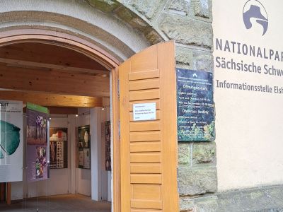 Eishaus Nationalpark Infostelle