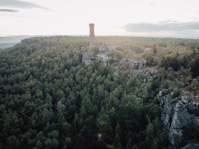 Hoher Schneeberg (Děčínský Sněžník, Tschechien)
