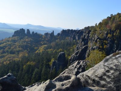 Breite-Kluft-Aussicht