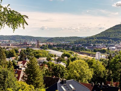 Blick über Freital Hainsberg