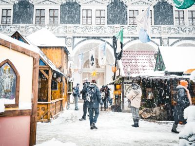 Mittelalter-Weihnachtsmarkt im Stallhof